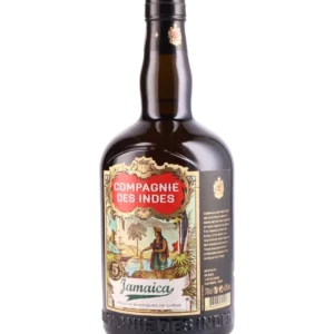 Rhum Compagnie des Indes Jamaica 5 ans – bouteille vue de face – A La Civette Paris