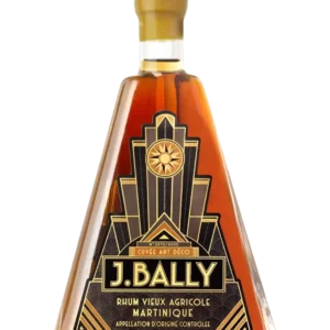 Rhum J.Bally Art Déco Batch 2 Conquête – bouteille vue de face – A La Civette Paris