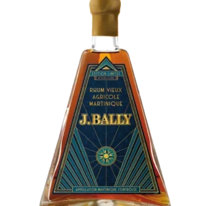 Rhum J.Bally Art Déco Édition Limitée n°150/1088 – bouteille vue de face – A La Civette Paris