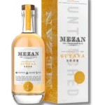 Rhum Mezan Guyana millésime 2008 – boîte et bouteille vues de face – A La Civette Paris
