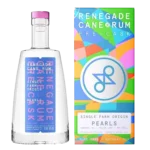 Rhum Renegade Pre Cask Pearls – boîte et bouteille vues de face – A La Civette Paris