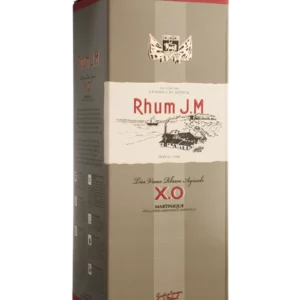 Rhum J.M X.O – boîte vue de face – A La Civette Paris