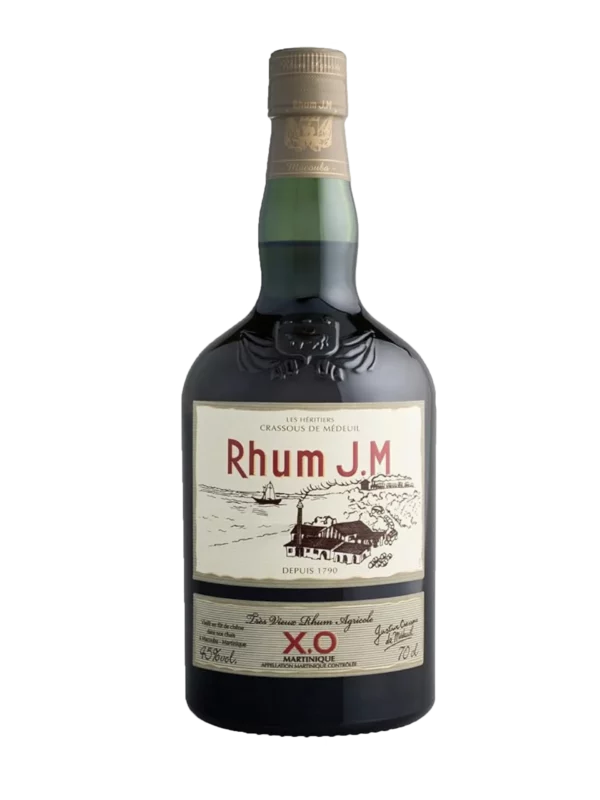 Rhum J.M XO – bouteille vue de face – A La Civette Paris