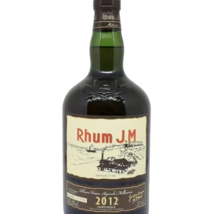 Rhum J.M Millésime 2012 10 Ans - bouteille vue de face – A La Civette Paris