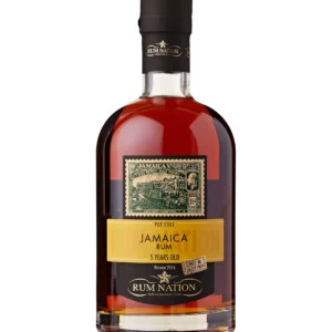 Rhum Rum Nation Jamaica 5 Ans – bouteille vue de face – A La Civette Paris