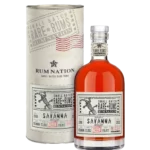 Rhum Rum Nation Savanna Small Batch Rare Rums 2006 2022 – boîte et bouteille vues de face – A La Civette Paris