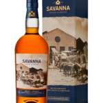 Rhum Savanna Édition Bois Rouge 1992 - 2022 – boîte et bouteille vues de face – A La Civette Paris