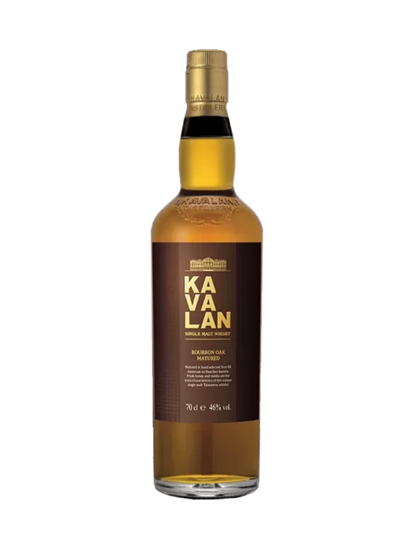 Whisky Kavalan Ex-Bourbon Oak – bouteille vue de face – A La Civette Paris