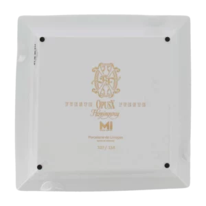 Vue arrière du cendrier Elie Bleu Fuente Opus X Hemingway édition limitée bleu – Accessoire à cigare vendu chez A La Civette
