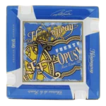 Face du cendrier Elie Bleu Fuente Opus X Hemingway bleu – Accessoire de luxe pour cigares proposé par A La Civette