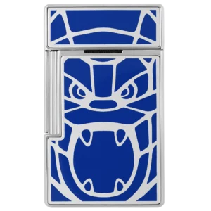 Briquet S.T. Dupont Biggy Orlinski bleu dos – Accessoires à cigares de luxe À La Civette Paris
