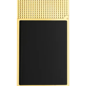 Briquet S.T. Dupont Le Grand Dupont Cling laque noir et doré dos – Accessoires à cigares À La Civette Paris
