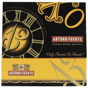 Cendrier Arturo Fuente jaune boîte zoom – Accessoires à cigares À La Civette Paris