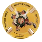 Cendrier Arturo Fuente jaune face – Cendrier cigare de luxe À La Civette