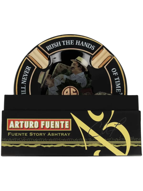 Cendrier Arturo Fuente noir boîte – Accessoires à cigares de luxe À La Civette
