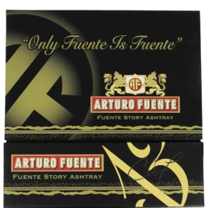 Cendrier Arturo Fuente noir boîte zoom – Accessoires à cigares À La Civette Paris