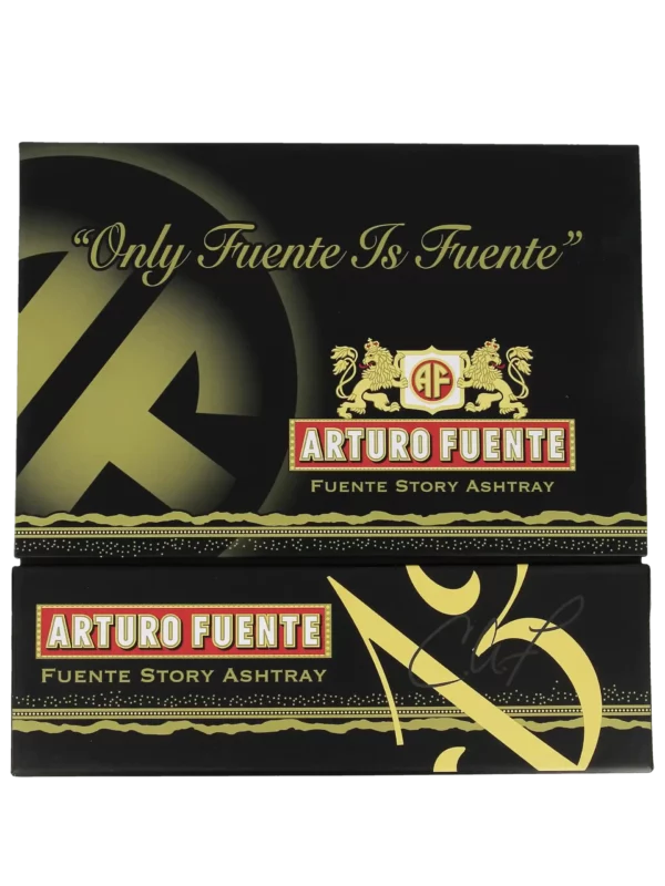 Cendrier Arturo Fuente noir boîte zoom – Accessoires à cigares À La Civette Paris