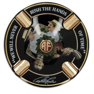 Cendrier Arturo Fuente noir face – Cendrier cigare de luxe À La Civette