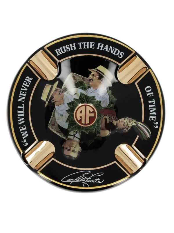 Cendrier Arturo Fuente noir face – Cendrier cigare de luxe À La Civette