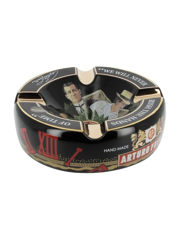 Cendrier Arturo Fuente noir trois quarts – Accessoires à cigares de prestige