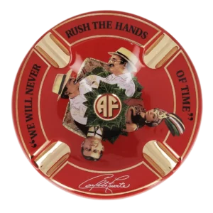 Cendrier Arturo Fuente rouge face – Cendrier cigare de luxe À La Civette