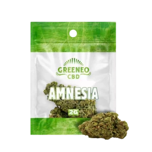 A La Civette Fleur De CBD Greeneo Amnesia 2 g face – fleurs CBD premium à Paris