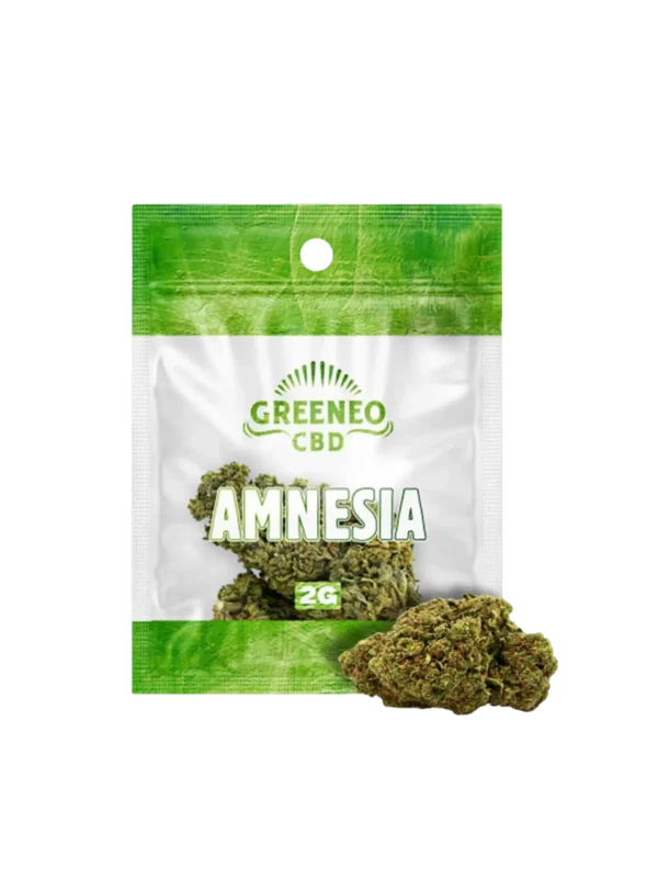 A La Civette Fleur De CBD Greeneo Amnesia 2 g face – fleurs CBD premium à Paris