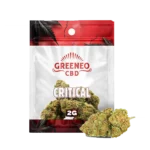 A La Civette fleur de CBD Greeneo Critical 2 g face – fleur CBD premium Paris