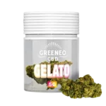 A La Civette fleur de CBD Greeneo Gelato 5 g face – fleur CBD premium Paris