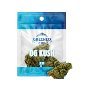A La Civette fleur de CBD Greeneo OG Kush 2 g face – fleur CBD haut de gamme