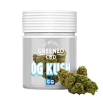 A La Civette fleur de CBD Greeneo OG Kush 5 g face – fleur CBD premium Paris