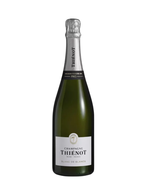 A La Civette vins et spiritueux Champagne Champagne Thiénot Blanc de blancs bouteille face
