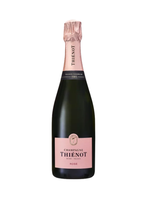 A La Civette vins et spiritueux Champagne Champagne Thiénot Rosé bouteille face