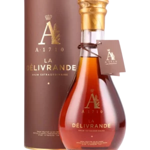 A La Civette vins et spiritueux Rhum A 1710 La Délivrande boîte face et bouteille face