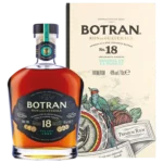 A La Civette vins et spiritueux Rhum Botran Solera 18 ans boîte face et bouteille face