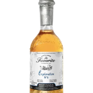 A La Civette vins et spiritueux Rhum La Favorite Exploration N°6 bouteille face