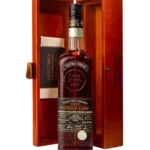 A La Civette Vins et spiritueux, rhum Saint James Single Cask Millésime 1997, boîte ouverte et bouteille face, spiritueux de prestige.