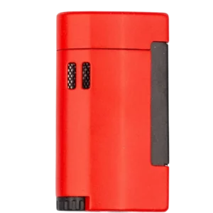Briquet Mantis Apex rouge face, accessoire à cigares premium A La Civette