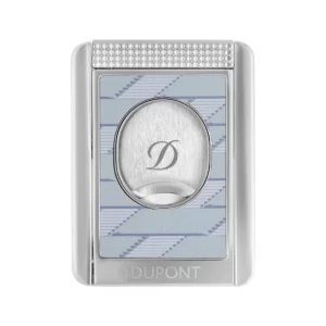 Coupe-cigare S.T. Dupont Stand Monogram 1872 gris face, accessoire à cigares haut de gamme A La Civette