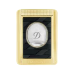 Coupe-cigare S.T. Dupont Stand Monogram 1872 noir face, accessoire à cigares haut de gamme A La Civette