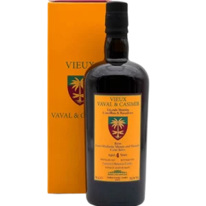 A La Civette Vins et spiritueux Rhum Clairin Vieux Vaval & Casimir Lustau Olorosso Casks 4 ans, bouteille face