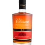 A La Civette Vins et spiritueux, Rhum Clément rhum vieux agricole XO, bouteille face, spiritueux d’exception haut de gamme.