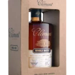 A La Civette Vins et spiritueux, Rhum Clément Single batch canne bleue, boîte et bouteille face, spiritueux premium.