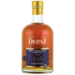 A La Civette Vins et spiritueux, Rhum Depaz Les millésimes 2002, bouteille face, spiritueux de prestige.