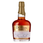 Vue face de la bouteille de rhum Dictador Jerarquia pardo millesime 1985 35 ans, spiritueux premium disponible chez A La Civette.