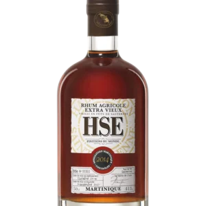 A La Civette vins et spiritueux rhum HSE extra vieux La Tour Blanche millésime 2014 bouteille face