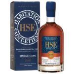 A La Civette vins et spiritueux rhum HSE extra vieux Single Cask millésime 2006 boîte face bouteille face