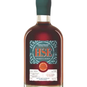 A La Civette vins et spiritueux rhum HSE extra vieux The Beauty & The Beast millésime 2017 bouteille face