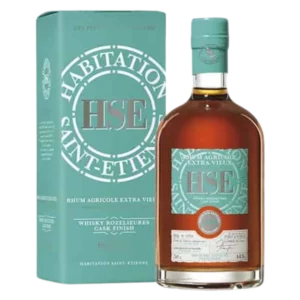 A La Civette vins et spiritueux rhum HSE extra vieux whisky Rozelieures cask finish millésime 2013 boîte face bouteille face