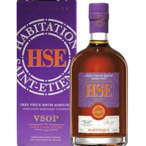 A La Civette vins et spiritueux rhum HSE VSOP Réserve Spéciale port cask finish boîte face bouteille face